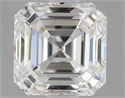 Diamante Natural 0.90 quilates, Asscher , Color G, claridad VS2 y certificado GIA