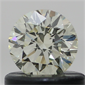 Diamante Natural 0.51 quilates, Redondo , Color N, claridad VVS1 y certificado GIA