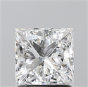 Diamante Natural 1.50 quilates, Princesa , Color D, claridad SI1 y certificado GIA