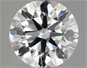 Lab Grown Diamond 1.39 Carats, Round with Ideal Cut, F Color, VVS1 Clarity and Certified by IGI