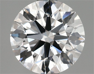 Picture of Lab Grown Diamond 1.39 Carats, Round with Ideal Cut, F Color, VVS1 Clarity and Certified by IGI