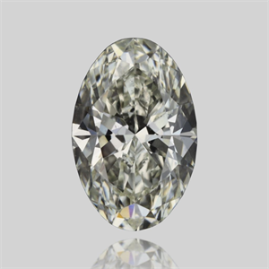 Picture of Natural Diamond 0.30 Carats, Oval with  Cut, K Color, VS2 Clarity and Certified by GIA