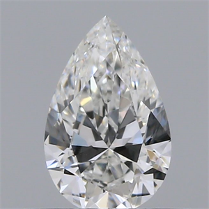 Picture of Natural Diamond 0.40 Carats, Pear with  Cut, F Color, VS1 Clarity and Certified by GIA