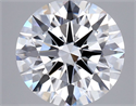 Lab Grown Diamond 2.23 Carats, Round with Ideal Cut, D Color, IF Clarity and Certified by IGI