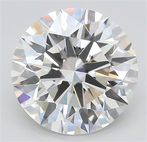 Picture of Lab Grown Diamond 5.93 Carats, Round with Ideal Cut, E Color, IF Clarity and Certified by IGI