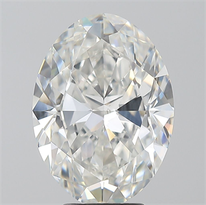 Picture of Natural Diamond 5.01 Carats, Oval with  Cut, G Color, SI1 Clarity and Certified by GIA
