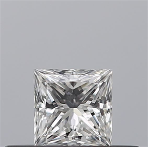 Picture of Natural Diamond 0.24 Carats, Princess with  Cut, E Color, VVS1 Clarity and Certified by GIA