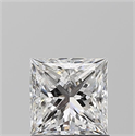 Diamante Natural 1.02 quilates, Princesa , Color E, claridad VS2 y certificado GIA