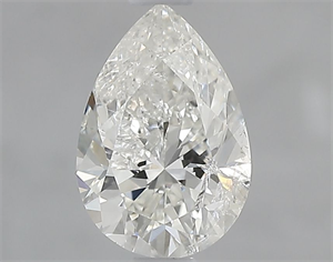 Picture of Natural Diamond 1.03 Carats, Pear with  Cut, I Color, I1 Clarity and Certified by IGI