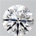 Lab Grown Diamond 4.10 Carats, Round with Ideal Cut, E Color, VS1 Clarity and Certified by IGI