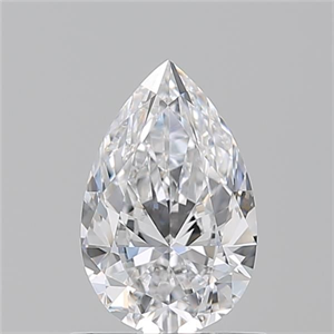 Picture of Natural Diamond 0.90 Carats, Pear with  Cut, D Color, VS1 Clarity and Certified by GIA