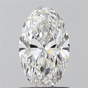 Picture of Natural Diamond 1.01 Carats, Oval with  Cut, E Color, VVS1 Clarity and Certified by GIA