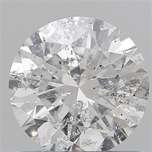 Picture of Natural Diamond 0.90 Carats, Round with Very Good Cut, E Color, I1 Clarity and Certified by IGI