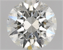 Natural Diamond 0.70 Carats, Round with Excellent Cut, I Color, SI1 Clarity and Certified by GIA