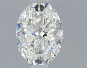 Picture of Natural Diamond 0.50 Carats, Oval with  Cut, H Color, VS2 Clarity and Certified by GIA