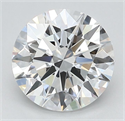Del inventario de diamantes de laboratorio, 2.30 quilates, Redondo , Color D, claridad IF y certificado IGI