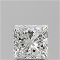 Natural Diamond 2.20 Carats, Princess with  Cut, I Color, VS1 Clarity and Certified by GIA
