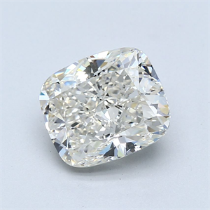 Foto Diamante Natural 3.00 quilates, Del cojín , Color K, claridad VVS1 y certificado GIA de