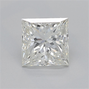 Foto Diamante Natural 1.20 quilates, Princesa , Color J, claridad VS2 y certificado GIA de