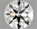 Natural Diamond 1.01 Carats, Round with Very Good Cut, D Color, SI1 Clarity and Certified by GIA