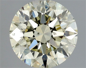 Picture of Natural Diamond 1.00 Carats, Round with Excellent Cut, M Color, SI1 Clarity and Certified by HRD