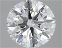 Diamante Natural 2.90 quilates, Redondo , Color E, claridad VVS2 y certificado GIA