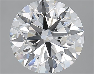 Foto Diamante Natural 2.90 quilates, Redondo , Color E, claridad VVS2 y certificado GIA de