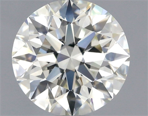 Picture of Natural Diamond 1.01 Carats, Round with Excellent Cut, J Color, VVS2 Clarity and Certified by GIA