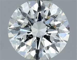 Picture of Natural Diamond 0.50 Carats, Round with Excellent Cut, G Color, I1 Clarity and Certified by GIA