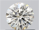 Diamante Natural 0.61 quilates, Redondo , Color J, claridad VS1 y certificado IGI