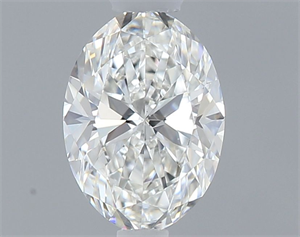 Picture of Natural Diamond 0.40 Carats, Oval with  Cut, F Color, VVS2 Clarity and Certified by GIA
