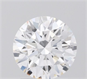 Del inventario de diamantes de laboratorio, 1.54 quilates, Redondo , Color D, claridad VVS2 y certificado IGI