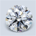 Diamante Natural 2.00 quilates, Redondo , Color D, claridad SI1 y certificado GIA