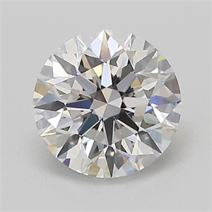 Picture of Lab Grown Diamond 1.04 Carats, Round with Excellent Cut, D Color, VS1 Clarity and Certified by IGI