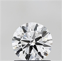 Del inventario de diamantes de laboratorio, 1.05 quilates, Redondo , Color D, claridad VVS1 y certificado IGI