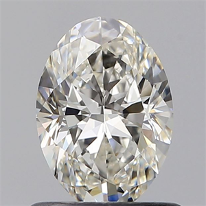 Foto Diamante Natural 0.72 quilates, Ovalado , Color I, claridad VVS2 y certificado GIA de