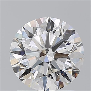 Picture of Natural Diamond 1.60 Carats, Round with Excellent Cut, G Color, VVS2 Clarity and Certified by GIA