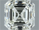 Natural Diamond 1.01 Carats, Asscher with  Cut, J Color, VVS2 Clarity and Certified by IGI