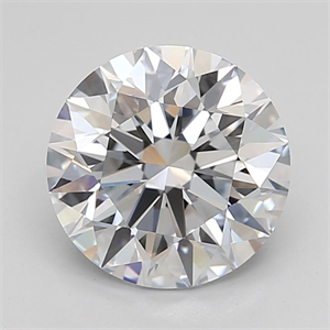 Picture of Lab Grown Diamond 3.19 Carats, Round with Excellent Cut, F Color, IF Clarity and Certified by IGI