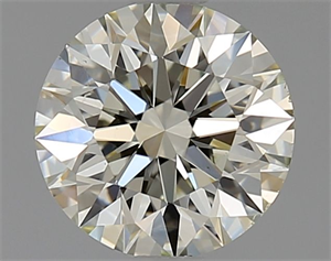 Picture of Natural Diamond 1.21 Carats, Round with Excellent Cut, J Color, VS2 Clarity and Certified by IGI
