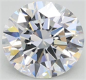 Del inventario de diamantes de laboratorio, 2.50 quilates, Redondo , Color E, claridad VS1 y certificado GIA