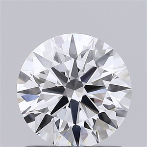 Picture of Lab Grown Diamond 1.04 Carats, Round with Ideal Cut, D Color, VVS2 Clarity and Certified by IGI