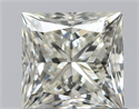 Diamante Natural 0.70 quilates, Princesa , Color L, claridad VS2 y certificado GIA