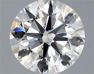 Foto Diamante Natural 0.92 quilates, Redondo , Color H, claridad SI1 y certificado GIA de