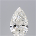 Natural Diamond 0.41 Carats, Pear with  Cut, G Color, VVS1 Clarity and Certified by GIA