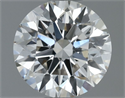 Natural Diamond 0.70 Carats, Round with Excellent Cut, J Color, VS1 Clarity and Certified by GIA