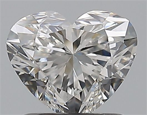 Picture of Natural Diamond 1.01 Carats, Heart with  Cut, E Color, VS1 Clarity and Certified by GIA