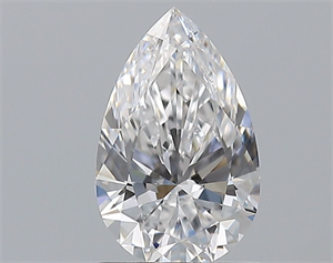 Picture of Natural Diamond 1.03 Carats, Pear with  Cut, D Color, VVS2 Clarity and Certified by GIA