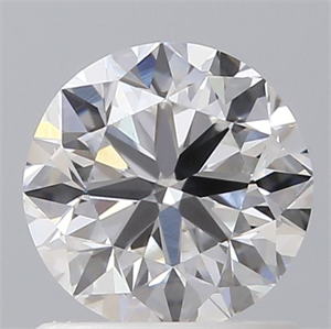 Picture of Natural Diamond 0.90 Carats, Round with Very Good Cut, E Color, VS2 Clarity and Certified by GIA