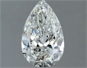 Diamante Natural 0.80 quilates, De pera , Color H, claridad VS2 y certificado GIA